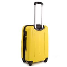 Wings Střední cestovní kufr Wings M, žlutý