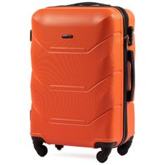 Wings Střední cestovní kufr Wings M, oranžový