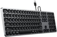 Satechi Keyboard for Mac, vesmírná šedá (ST-AMWKM)