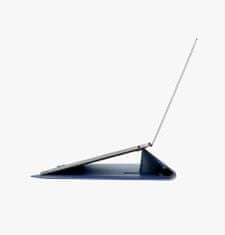UNIQ OSLO Kryt / pouzdro se stojánkem pro MacBook 14" - Modrý