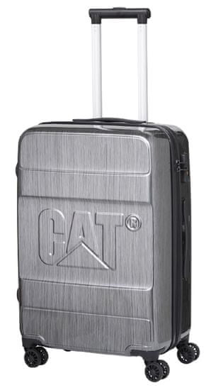 CAT Stredný kufor Cargo Silver