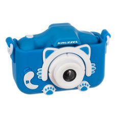 Iso Trade Dětský digitální fotoaparát, 32GB, kočička | modrý