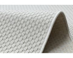 Dywany Łuszczów Kusový koberec Timo 6272 White – na ven i na doma 60x100