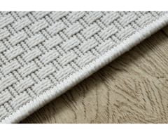 Dywany Łuszczów Kusový koberec Timo 6272 White – na ven i na doma 60x100