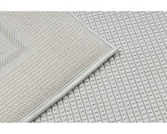 Dywany Łuszczów AKCE: 180x270 cm Kusový koberec Timo 5979 White – na ven i na doma 180x270