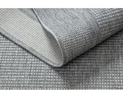 Dywany Łuszczów Kusový koberec Timo 5979 Light grey – na ven i na doma 80x150