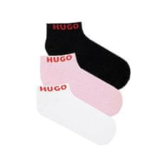 Hugo Boss 3 PACK - dámské ponožky HUGO 50502049-960 (Velikost 35-38)