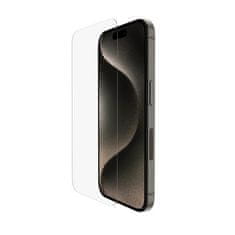 Belkin SCREENFORCE TemperedGlass Anti-Microbial ochranné sklo pro iPhone iPhone 15 Pro