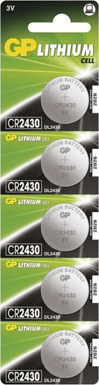 GP Batteries Lithiová knoflíková baterie GP CR2430