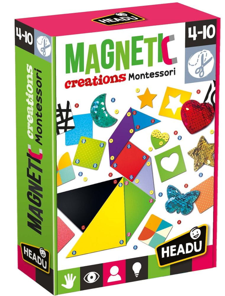 Levně Headu Montessori magnetické výtvory