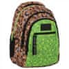 Školní batoh Minecraft Pixels ergonomický 42cm zelený