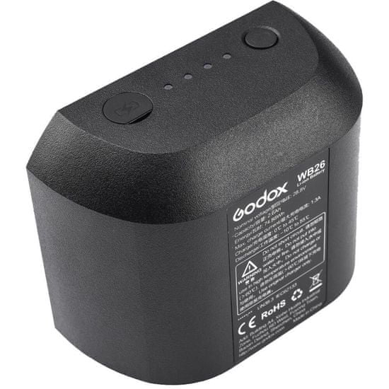 Godox Baterie Godox WB26 pro AD600 Pro TTL