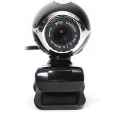 Northix Webkamera – černá – 30 snímků/s – 640 x 480 