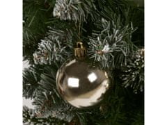 sarcia.eu Zlaté vánoční cetky, sada cetek, ozdoby na vánoční stromeček 6 cm, 16 ks. 1 balik