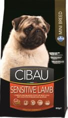 MO SP CIBAU dog adult mini, sensitive lamb 0,8 kg granule pro psy