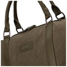DIANA & CO Cestovní koženková dámská taška Reyna, zelená
