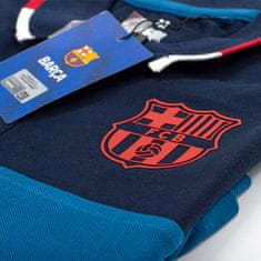 FotbalFans Polo tričko FC Barcelona, modré, poly-bavlna | M