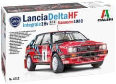 Airfix Lancia Delta HF Integrale Sanremo 1989, Model Kit auto 4712, 1/12