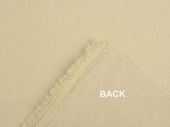Kraftika 1m bílá ubrusovina v keprové vazbě, polyesterové látky