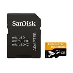 Mormark Paměťová karta Micro SD 64GB + adapter, doplněk ke kameře DIGICAM.