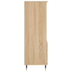 Vidaxl Skříň highboard dub sonoma 40 x 36 x 110 cm kompozitní dřevo