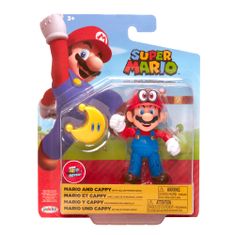 Jakks Pacific Super Mario - 10 cm figurka / W24 - Mario a Cappy
