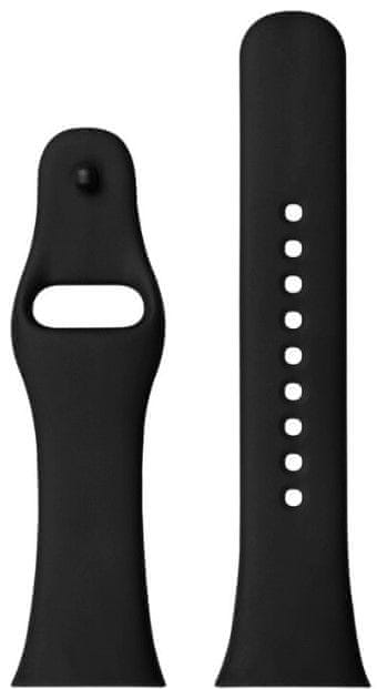 Levně FIXED Silikonový řemínek Silicone Strap pro Xiaomi Redmi Watch 3, černý, FIXSSTB-1175-BK