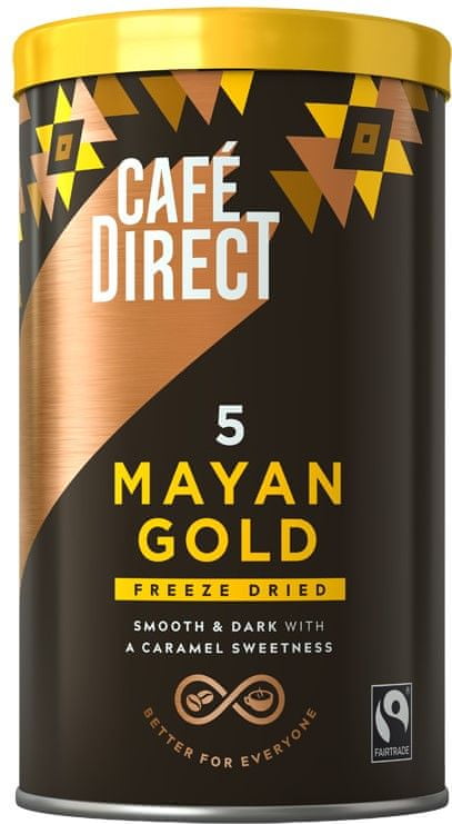 Levně Cafédirect Mayan Gold instantní káva 100 g