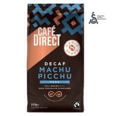 Cafédirect Machu Picchu SCA 82 zrnková káva bez kofeinu 227g