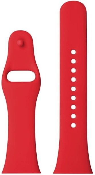 Levně FIXED Silikonový řemínek Silicone Strap pro Xiaomi Redmi Watch 3, červený, FIXSSTB-1175-RD