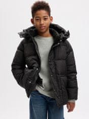 Gap Dětská prošívaná bunda s kapucí XL