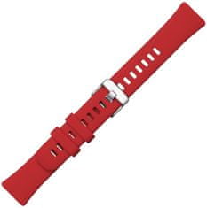 FIXED Silikonový řemínek Silicone Strap pro Huawei Band 8, červený, FIXSSTB-1183-RD