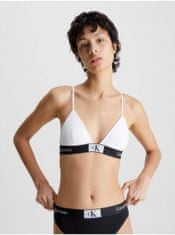 Calvin Klein Bílá dámská podprsenka Calvin Klein Underwear M
