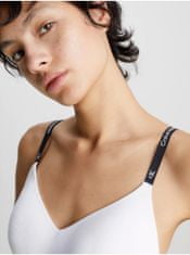 Calvin Klein Bílá dámská bralette podprsenka Calvin Klein Underwear S