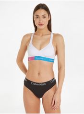 Calvin Klein Bílá dámská podprsenka Calvin Klein Underwear XL