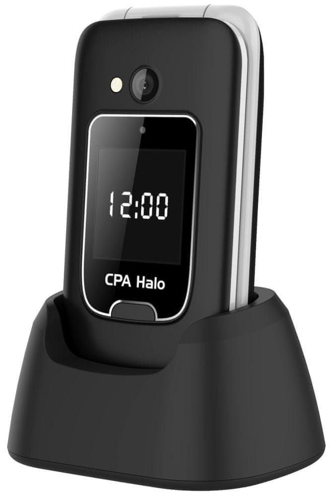 CPA Halo 25 Senior, černý s nabíjecím stojánkem