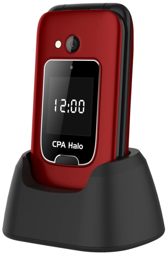 Levně CPA Halo 25 Senior, červený s nabíjecím stojánkem