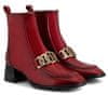 Hispanitas Dámské kotníkové boty HI232993 Red Pasion (Velikost 40)
