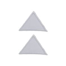 PRYM Nášivka trojúhelníky, malé, nažehlovací, bílá