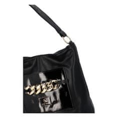 Výrazná dámská kabelka Cara, černá