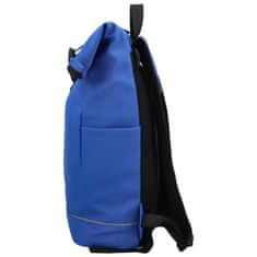 Daniel Ray Trendy studentský roll-top batoh Nathal , zářivě modrá