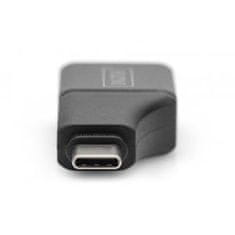 Digitus Adaptér USB-Type-C, USB-C na HDMI typu A, 4K@ 30HZ 4K@ 30Hz, hliník - pouzdro, černá