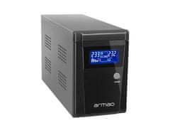 Armac UPS OFFICE 1500F LCD 3 SCHUKO OUTLETS 230V METAL CASE