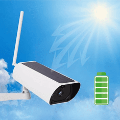 BOT Venkovní chytrá IP/WiFi kamera A3 i-Cam+ se solárním panelem