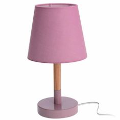 ModernHome Stojací Lampa S Růžovým Stínítkem