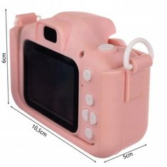 X5S Cat dětský fotoaparát + 32GB karta, růžový