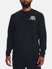 Under Armour Mikina UA Rival Terry Graphic Crew-BLK XS