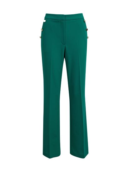 Orsay Zelené dámské kalhoty