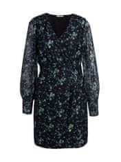 Orsay Černé dámské květované šaty 34
