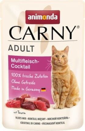 Animonda Carny Adult 85 g multimasový koktejl, kapsička pro kočky